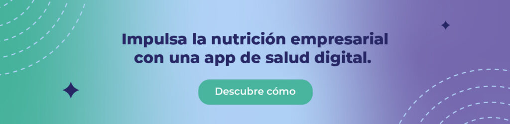 Impulsa la nutrición empresarial con una app de salud digital.